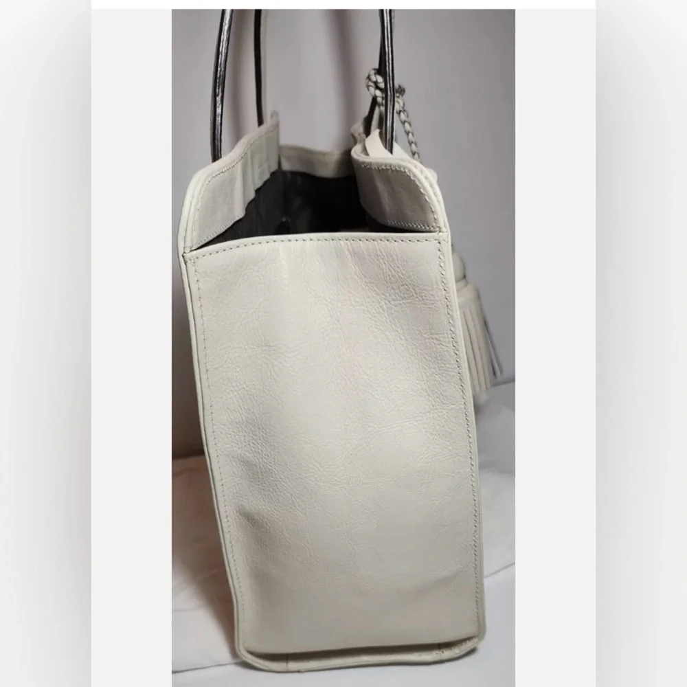 BRIGHTON FERRARA COLLECTION Stefana Large Tote White #H36352 - Picture 13 of 15